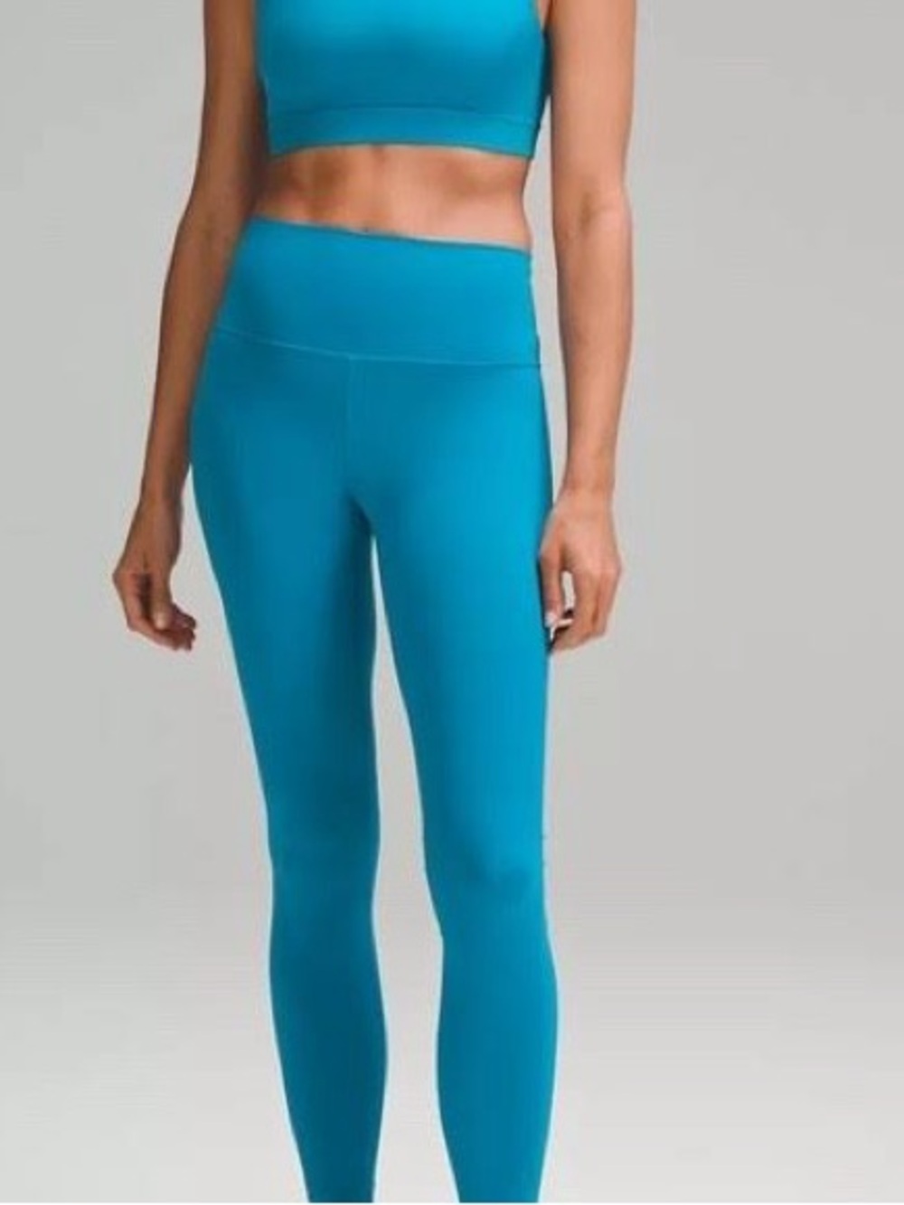 lululemon Wunder Train High-Rise Leggings Blue Hawaiian Colorway 0 NWT